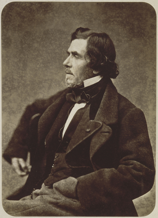 Eugene Delacroix by Pierre Petit 1860, photo